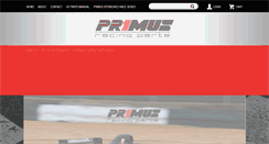 Desktop Screenshot of primusracingparts.com